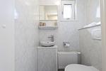 Badezimmer - Ferienhaus  Mellumplate 10 - Top-Hundeurlaub