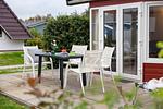 Terrasse - Ferienhaus  Mellumplate 10 - Top-Hundeurlaub