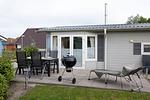 Terrasse - Ferienhaus "Zum Seepferdchen" Mellumplate 06 - Top-Hundeurlaub