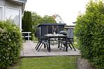 Garten - Ferienhaus "Zum Seepferdchen" Mellumplate 06 - Top-Hundeurlaub