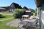 Terrasse - Ferienhaus  Mellumplate 12 - Top-Hundeurlaub