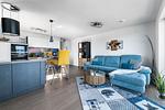 Wohnzimmer - Santiano Flat - Top-Hundeurlaub