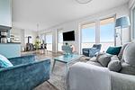Wohnzimmer - BeachTerraceOne - Top-Hundeurlaub