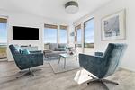 Wohnzimmer - BeachLoungeOne - Top-Hundeurlaub