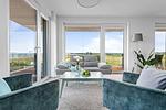 Wohnzimmer - BeachLoungeFour - Top-Hundeurlaub
