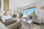 Wohnzimmer - BeachTerraceThree - Top-Hundeurlaub