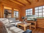 Wohnzimmer - Blockhaus Vasco da Gama - 1. Reihe Meerblick - Top-Hundeurlaub