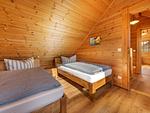 Schlafzimmer - Blockhaus Admiral Nelson - 1.  Reihe Meerblick - Top-Hundeurlaub