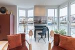 Wohnzimmer - Hafen-Lounge - Top-Hundeurlaub