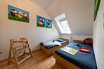 Schlafzimmer - Ferienwohnung  Sieltrift 4-04 - Top-Hundeurlaub
