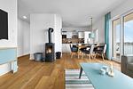 Wohnzimmer - Ocean Lodge 2 - Top-Hundeurlaub