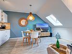 Wohnzimmer - Apartment "Zauberblick" - Top-Hundeurlaub