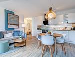 Wohnzimmer - Apartment "Zauberblick" - Top-Hundeurlaub