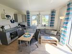 Wohnzimmer - Fewo Möwe Lütow Usedom Achterwasser blaues Haus - Top-Hundeurlaub