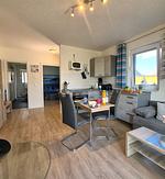 Küche / Küchenzeile - Ferienwohnung Möwe am Achterwasser Lütow Usedom - Top-Hundeurlaub