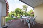 Terrasse - Ferienhaus  Vogelsand 10 - Top-Hundeurlaub