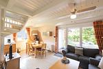 Wohnzimmer - Ferienhaus  Vogelsand 10 - Top-Hundeurlaub