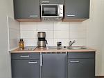 Küche / Küchenzeile - Hogulu - 2-RAUM-Appartement 2 - Top-Hundeurlaub