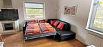 Schlafmöglichkeiten im Wohnzimmer - Ferienwohnung Cassen - Top-Hundeurlaub