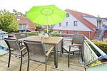 Balkon mit Gartenmöbeln - Wohnung 10-6 - Top-Hundeurlaub