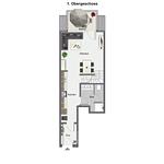 Grundriss 1. Ebene - Wohnung 10-6 - Top-Hundeurlaub