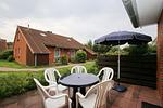 Terrasse mit Gartenmöbeln - Haus 54b - Top-Hundeurlaub