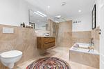 Badezimmer - Ferienhaus Deichoase Hedwigenkoog - Top-Hundeurlaub