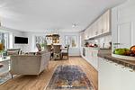 Wohnzimmer - Ferienhaus Deichoase Hedwigenkoog - Top-Hundeurlaub