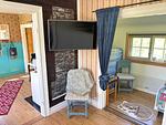 Wohnbereich mit TV  im Hus Hammerstrand - Hus Hammerstrand - Top-Hundeurlaub