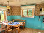 Essbereich und Küche im Ferienhaus Hus Hammerstrand - Hus Hammerstrand - Top-Hundeurlaub