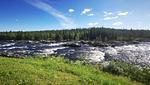 Landschaft rund um Hammarstrand – Natur und Flusslandschaft in Jämtland - Hus Hammerstrand - Top-Hundeurlaub