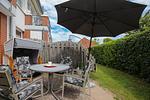Terrasse mit Strandkorb - Wohnung 097 - Top-Hundeurlaub