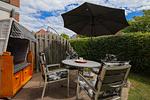 Blick zur Terrasse - Wohnung 097 - Top-Hundeurlaub