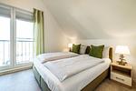 Schlafzimmer - Ferienhaus 7 (Moin Moin) - Top-Hundeurlaub