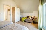 Schlafzimmer - Ferienhaus 7 (Moin Moin) - Top-Hundeurlaub