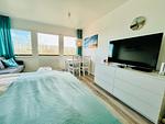 Wohnzimmer - Ferienwohnung Südanker Fehmarn - Top-Hundeurlaub
