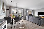 Wohnzimmer - Ferienhaus Hannes Büsum - Top-Hundeurlaub