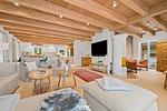 Wohnzimmer - Ferienhaus ReetCottage 24 Dörphof - Top-Hundeurlaub