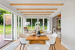Wohnzimmer - Ferienhaus ReetCottage 24 Dörphof - Top-Hundeurlaub