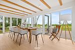 Wohnzimmer - Ferienhaus ReetCottage 24 Dörphof - Top-Hundeurlaub