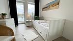 Schlafzimmer - FeWo D1.5 - Top-Hundeurlaub