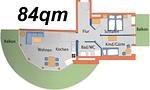 Grundriss - FeWo D1.5 - Top-Hundeurlaub