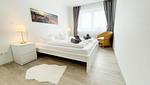 Schlafzimmer - FeWo D1.1 - Top-Hundeurlaub