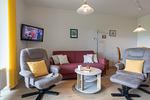 Wohnzimmer - Ferienwohnung "Kleine Auszeit" Lilli Marleen 5-11 - Top-Hundeurlaub