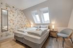 Schlafzimmer - Strandgut Wohnung 8 - Top-Hundeurlaub