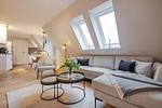 Wohnzimmer - Strandgut Wohnung 8 - Top-Hundeurlaub