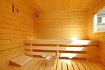 Sauna von innen - Reethaus 11b - Top-Hundeurlaub