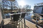Terrasse - Hausboot "Seestern" - Top-Hundeurlaub