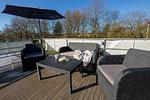 Terrasse - Hausboot "Seestern" - Top-Hundeurlaub