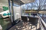 Terrasse - Hausboot "Seestern" - Top-Hundeurlaub